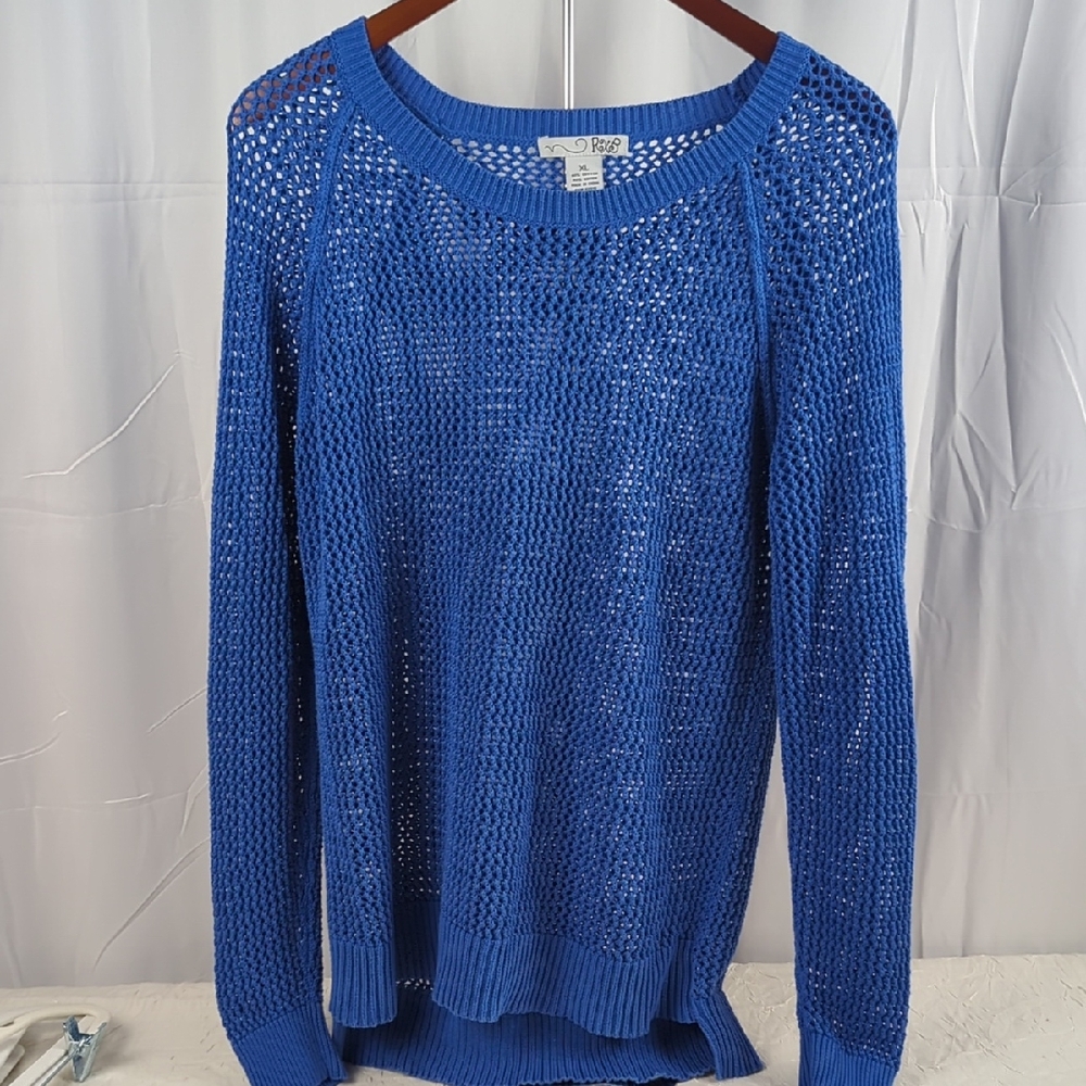 RXB Vibrant Blue Crew Neck Sweater